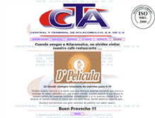 Tablet Screenshot of ctaa.com.mx